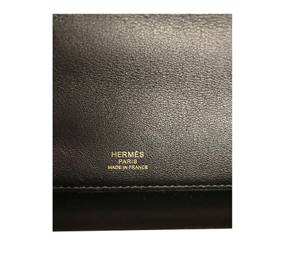 Hermès Kelly Cut Bag Noir Swift GHW