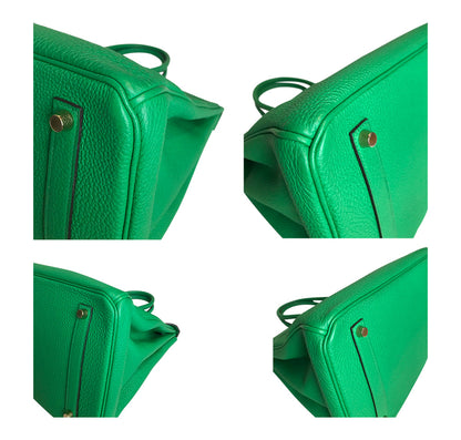 Hermes Birkin 35 Bamboo Green Togo GHW Bag