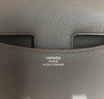 Hermès Constance Mini Gris Etain Epsom PHW