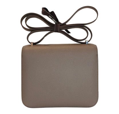 Hermès Constance Mini Gris Etain Epsom PHW