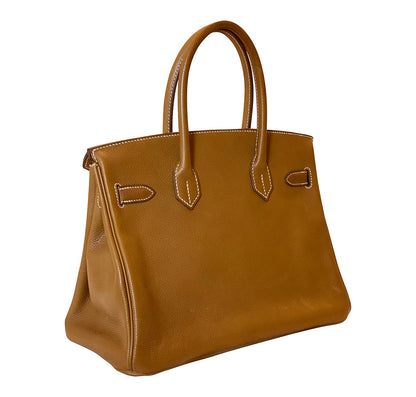 Hermès Birkin 30 Barenia Faubourg Fauve GHW Bag