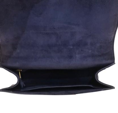 Hermès Constance 24 Vintage Navy Suede Bag GHW