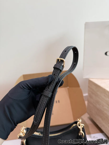 Authentic Coach bag |  The mini hobo bag is just too adorable!