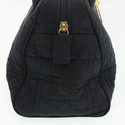 CHRISTIAN DIOR Cannage Hand Bag Black Nylon - Cap N Wrap