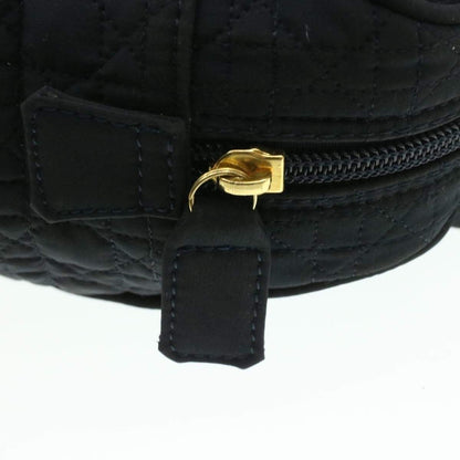 CHRISTIAN DIOR Cannage Hand Bag Black Nylon - Cap N Wrap