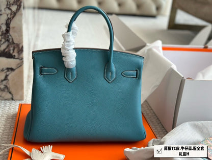 Original TC Leather  Birkin bag