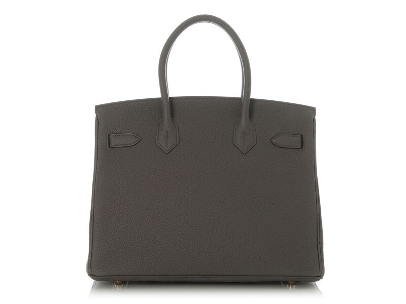 Etain Togo Birkin 30 Rose Gold Hardware, 2020