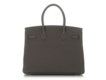 Etain Togo Birkin 30 Rose Gold Hardware, 2020