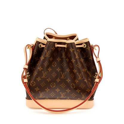 Ebene Monogram Coated Canvas Petit Noé Gold Hardware, 2021-2022