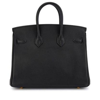 Black Swift Birkin 25 Gold Hardware, 2021