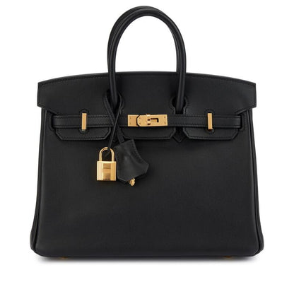 Black Swift Birkin 25 Gold Hardware, 2021
