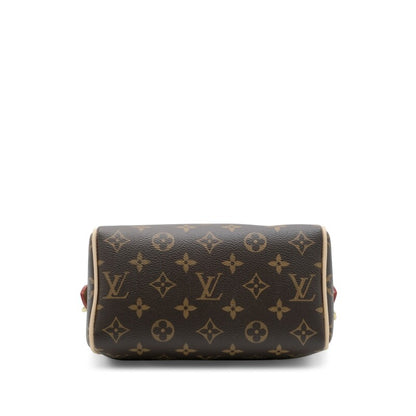 Brown Monogram Coated Canvas Speedy Bandoulière 20 Gold Hardware