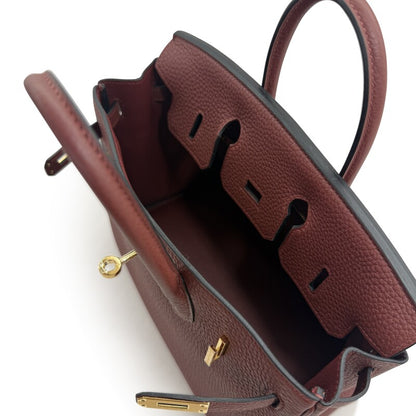 Rouge H Togo Birkin 25 Gold Hardware, 2025