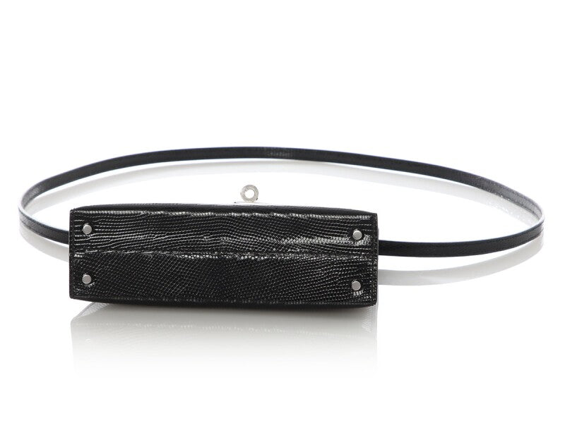 Black Lizard Mini Kelly 20 II Palladium Hardware, 2025