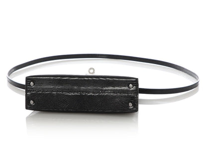 Black Lizard Mini Kelly 20 II Palladium Hardware, 2025