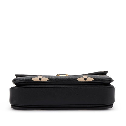 Black and Beige Giant Monogram Empreinte Pochette Métis Gold Hardware, 2021