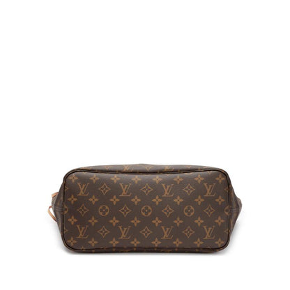 Ebene Brown Monogram Coated Canvas Neverfull GM Gold Hardware