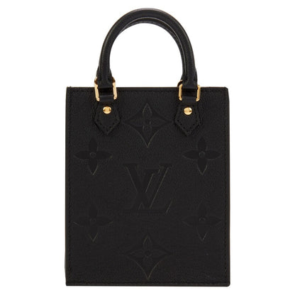 Black Giant Monogram Empreinte Petit Sac Plat Gold Hardware, 2021Black Giant Monogram Empreinte Petit Sac Plat Gold Hardware, 2021