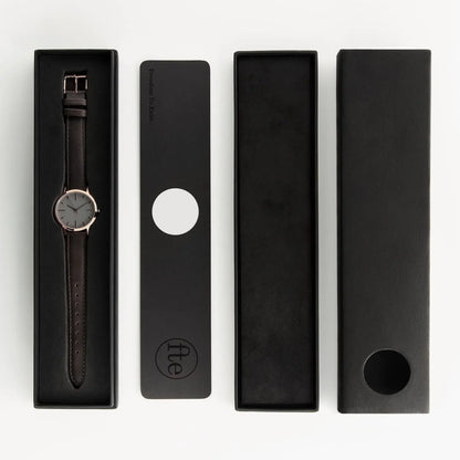 T3003 | Rose Gold & Brown Watch
