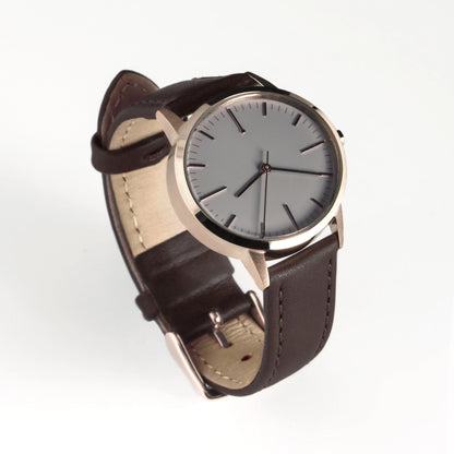 T3003 | Rose Gold & Brown Watch