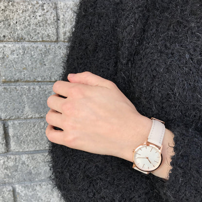 T3012 | Rose Gold & Cream Watch