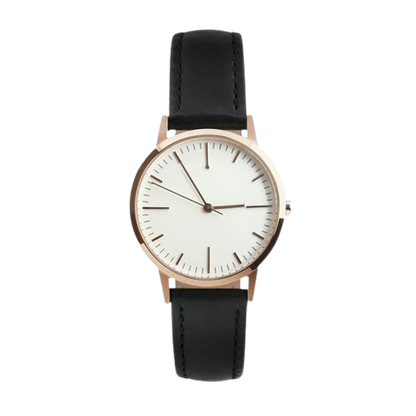 T3015 | Rose Gold & Black Watch