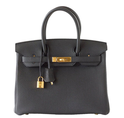Hermès Birkin 30 Plomb Togo Bag Gold Hardware