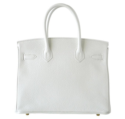 Hermès Birkin 30 White Bag GHW