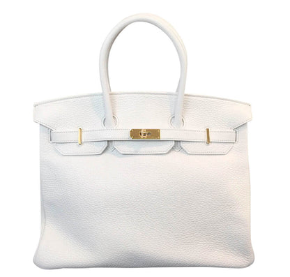 Hermès Birkin 35 Bag Blanc Taurillon Clemence