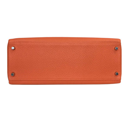 Hermès Orange Kelly Togo Bag 35cm