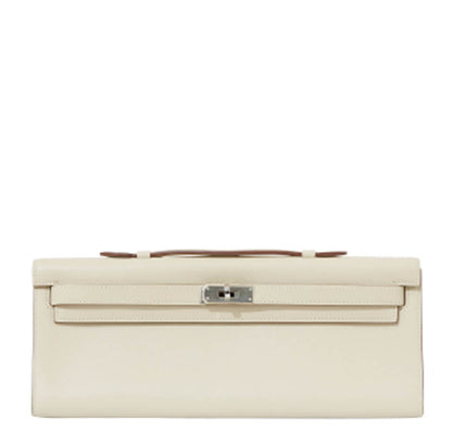 Hermès Kelly Cut Pochette Bag Parchemin