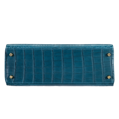 Hermès Kelly 32 Retourne Colvert Alligator GHW