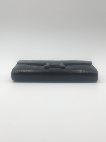 Hermes | So Black Alligator Constance Wallet