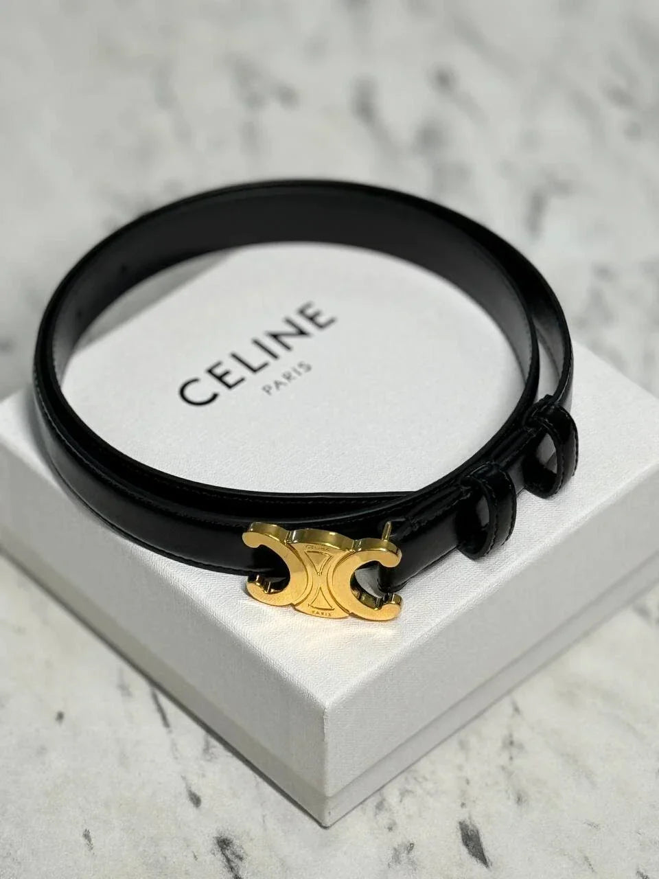 CELINE Triomphe Belt
