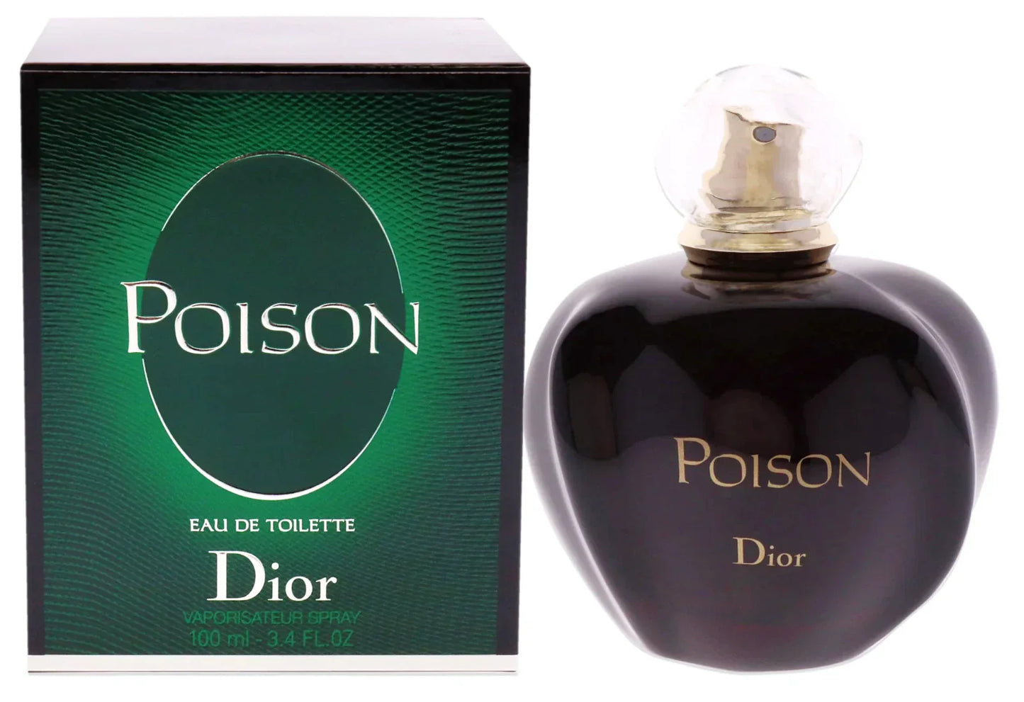 Dior Poison for Women 3.4 oz Eau de Toilette Spray NEW IN BOX 100% AUTHENTIC